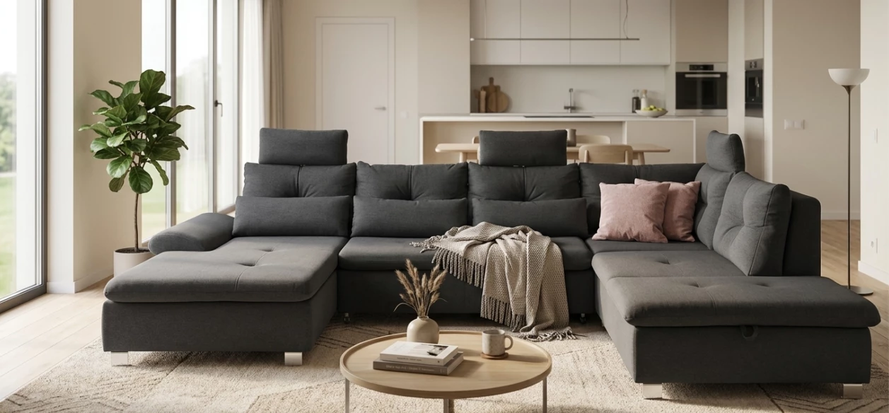 Vybíráme sedací soupravu do malého bytu