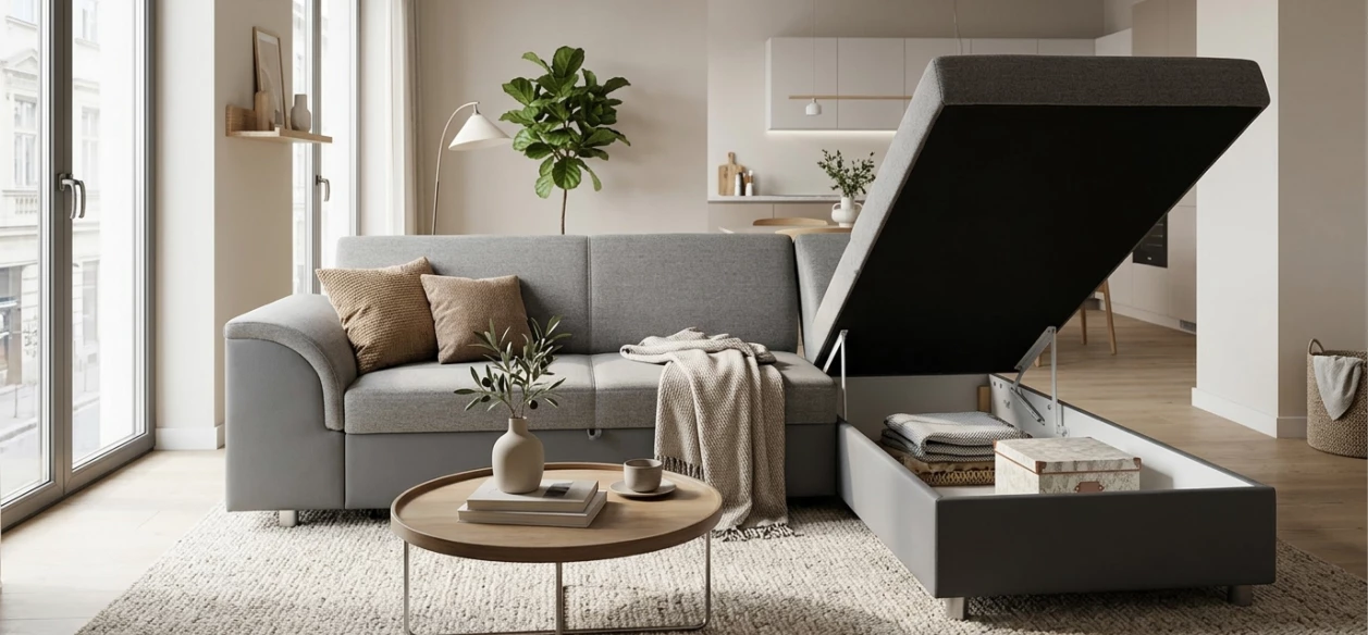 Vybíráme sedací soupravu do malého bytu