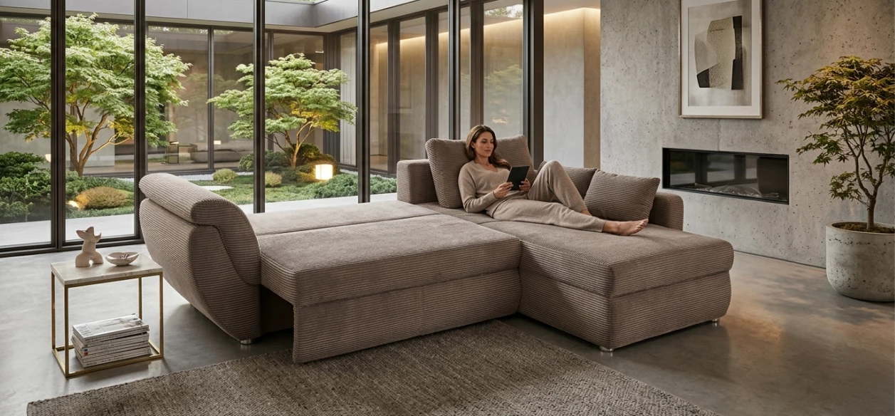 Rohová sedačka nebo klasická pohovka?