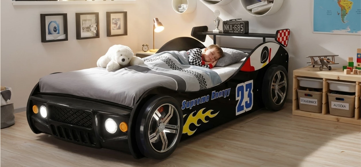 Jak vybrat první velkou postel pro dítě?