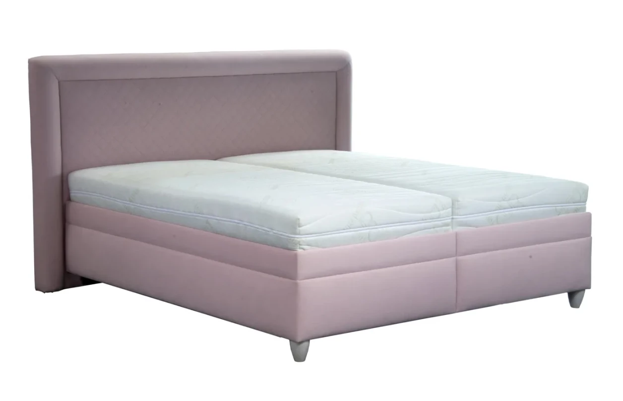 Postel Palas 180x200 cm, krémová látka