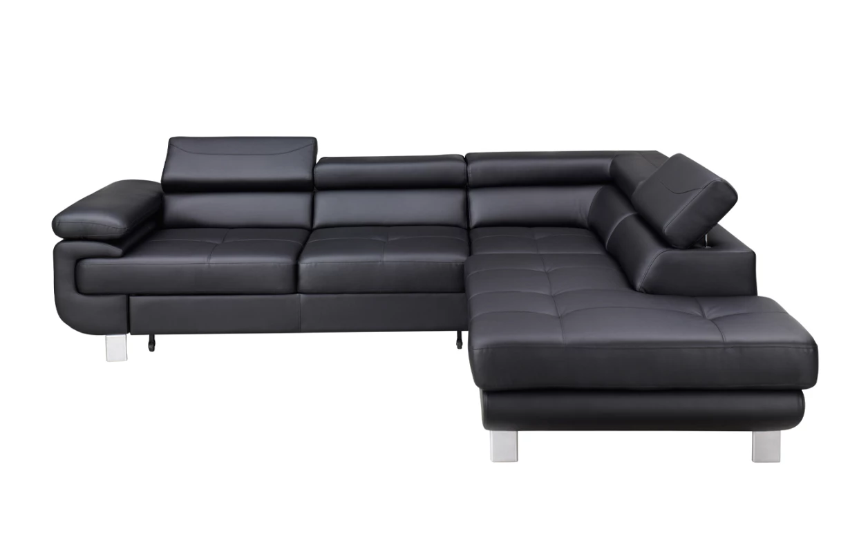 Rohová sedací souprava Lotos, béžová tkanina, pravý roh