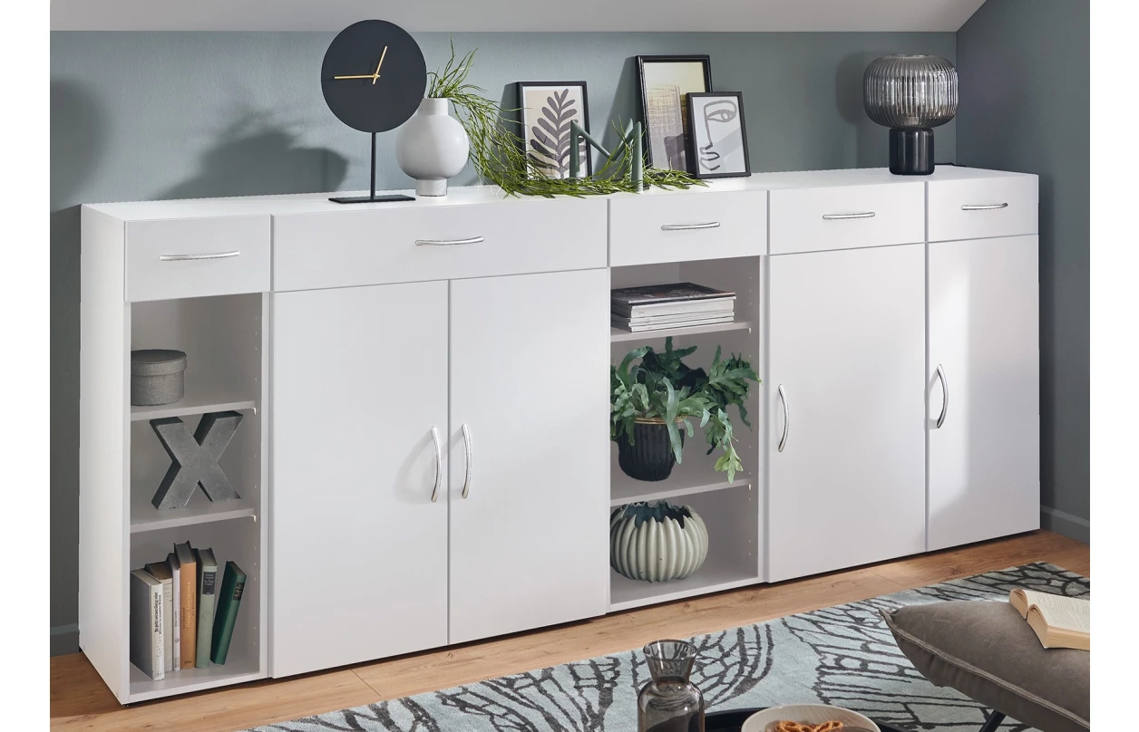 Skříňový nástavec Multiraum, 70 cm, bílá 4