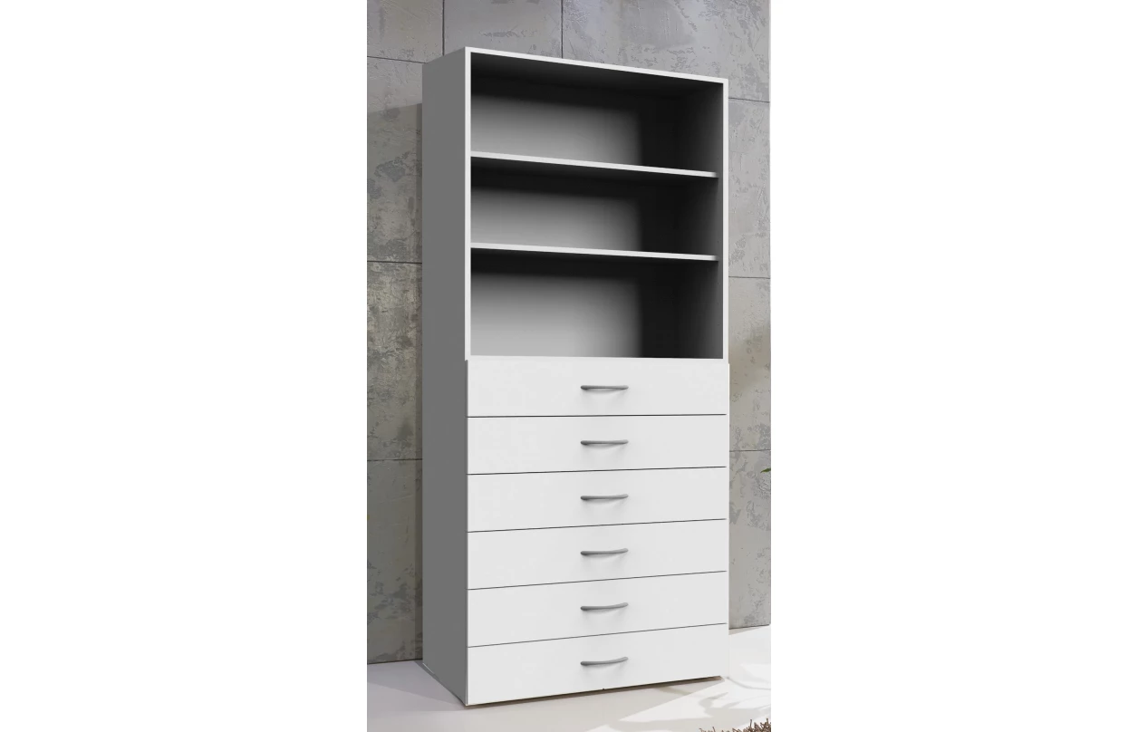 Skříňový nástavec Multiraum, 70 cm, bílá 24