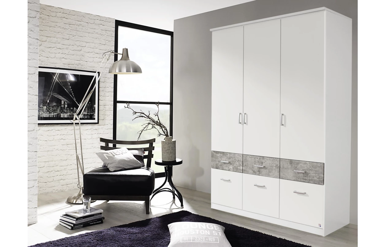 Skříňový nástavec Bremen, 91 cm, dub sonoma/bílá