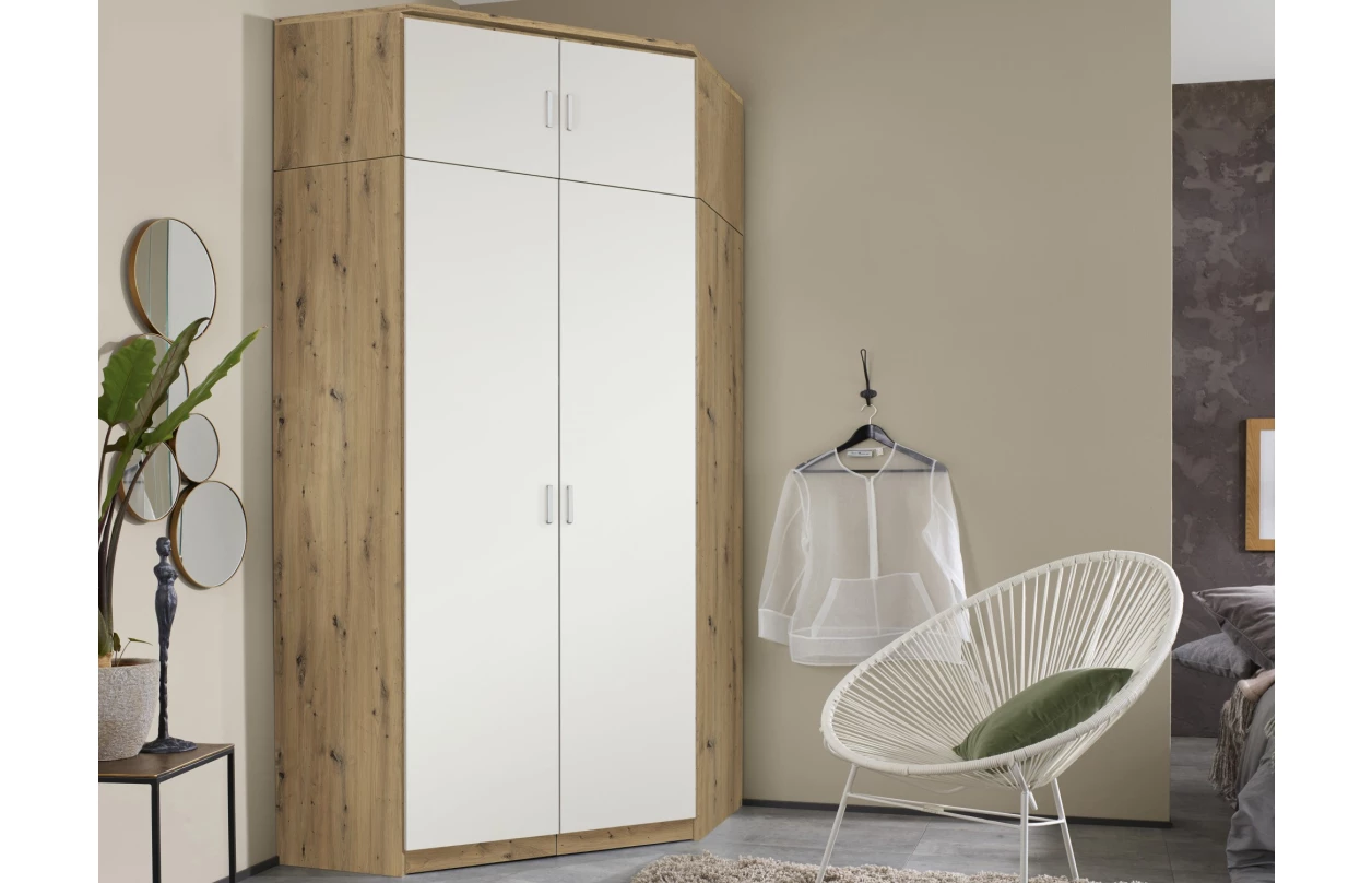 Šatní skříň Bremen, 91 cm, dub san remo