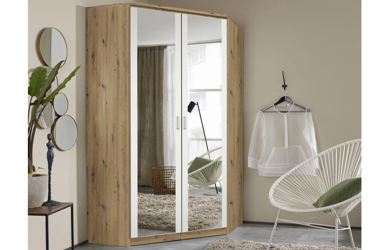 Šatní skříň Bremen, 91 cm, dub san remo