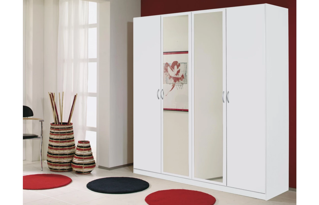 Skříňový nástavec Case, 91 cm, bílý