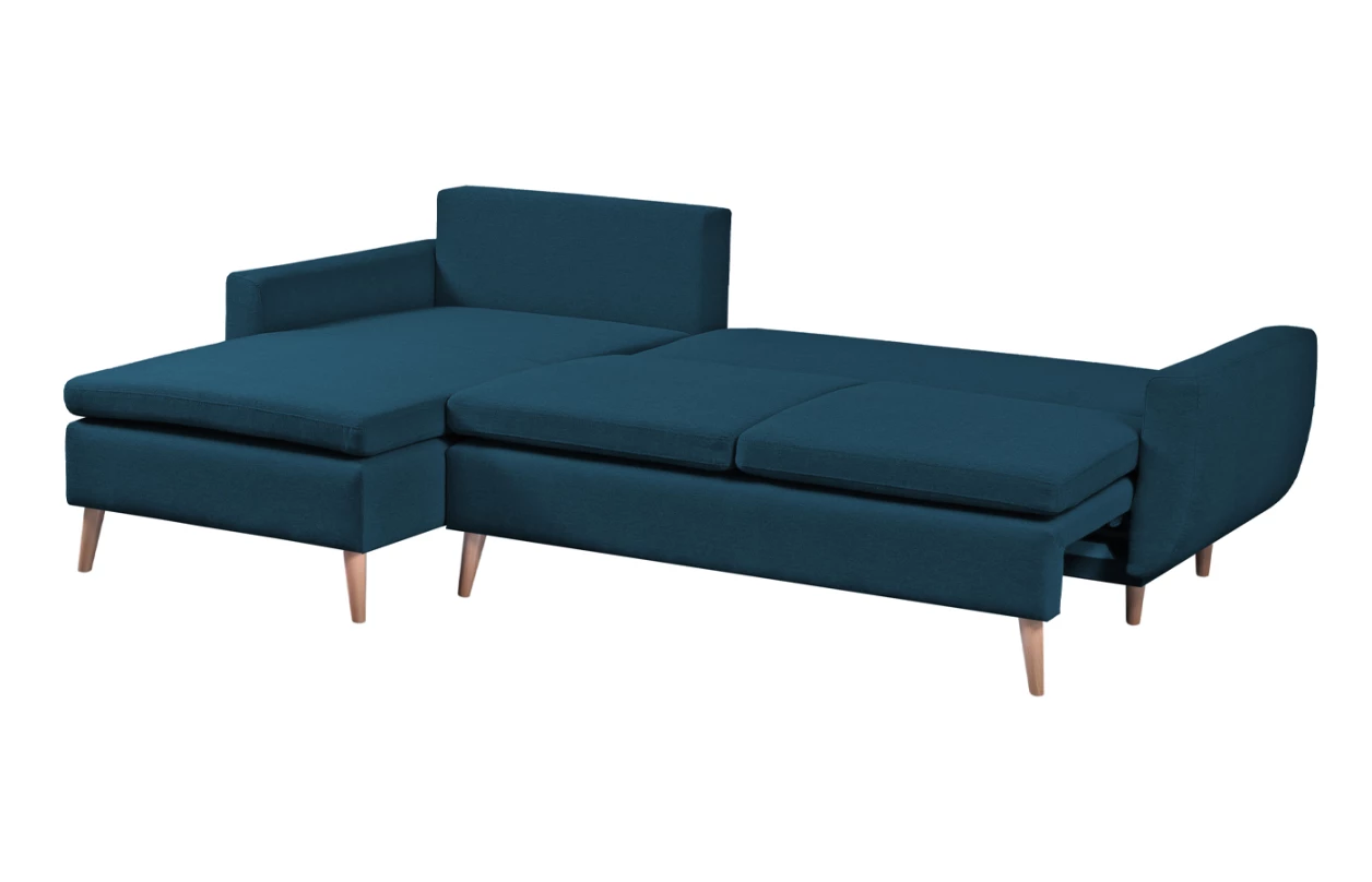 Rohová sedací souprava Enjoy, antracitová látka