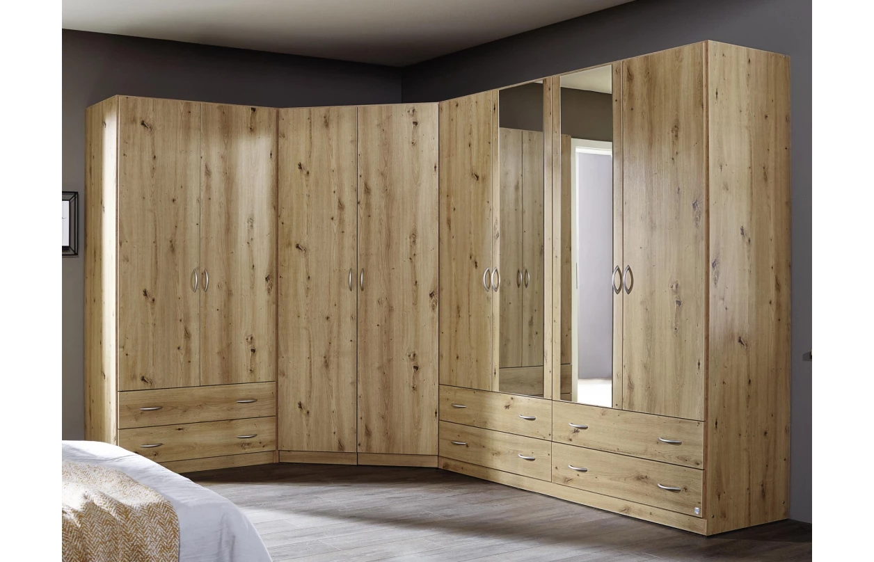 Skříňový nástavec Case, 136 cm, dub sonoma