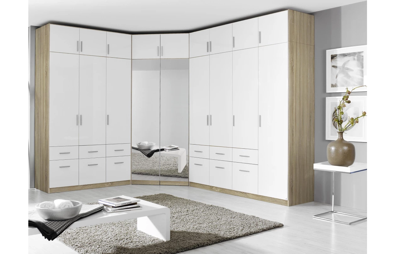 Nástavec na skříň Celle AN925-3306, bílý