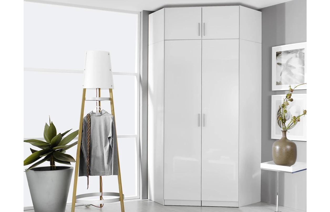 Nástavec na skříň Celle AN925-3306, bílý