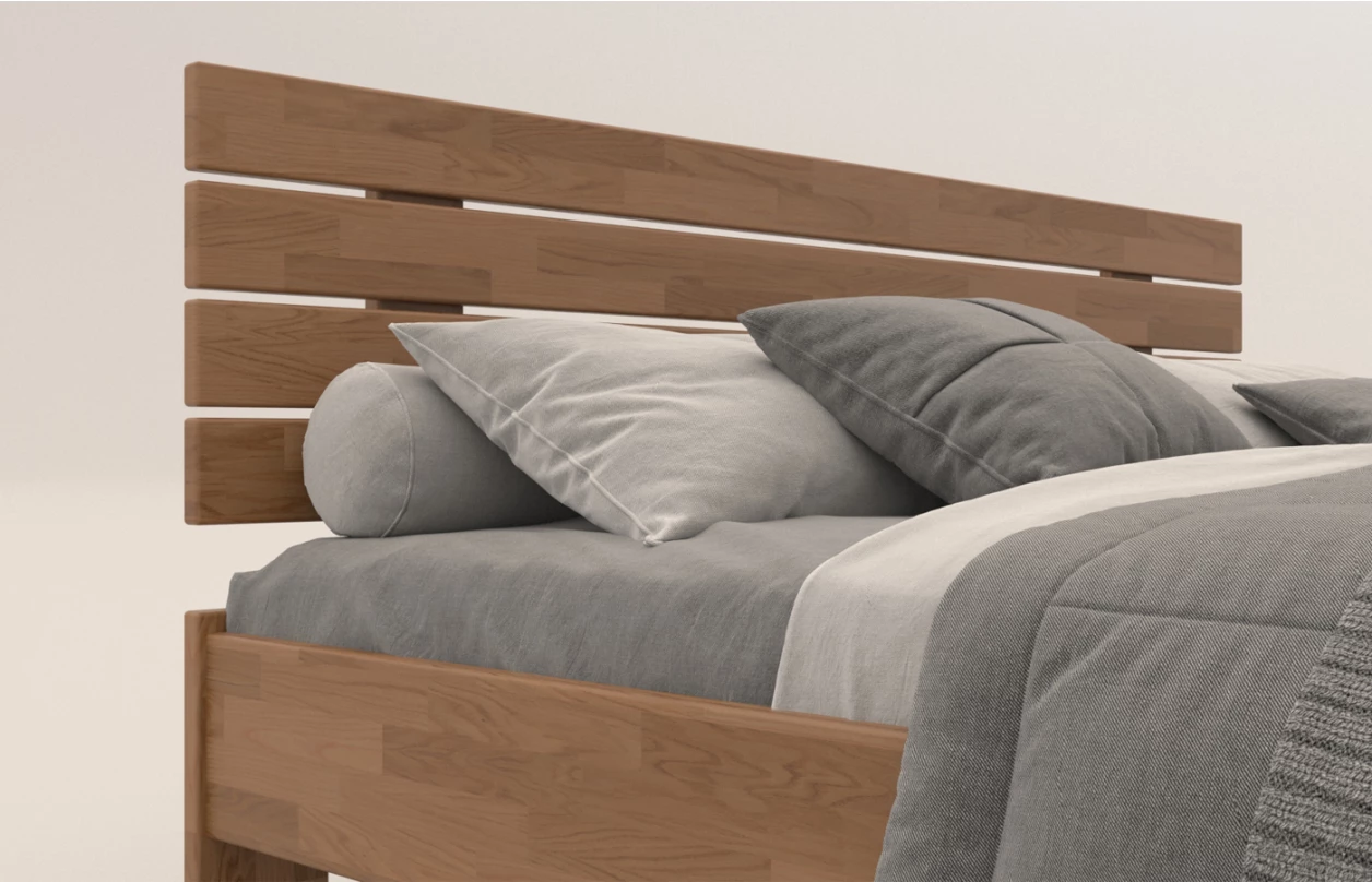 Postel Isolda 180x200 cm, šedý buk