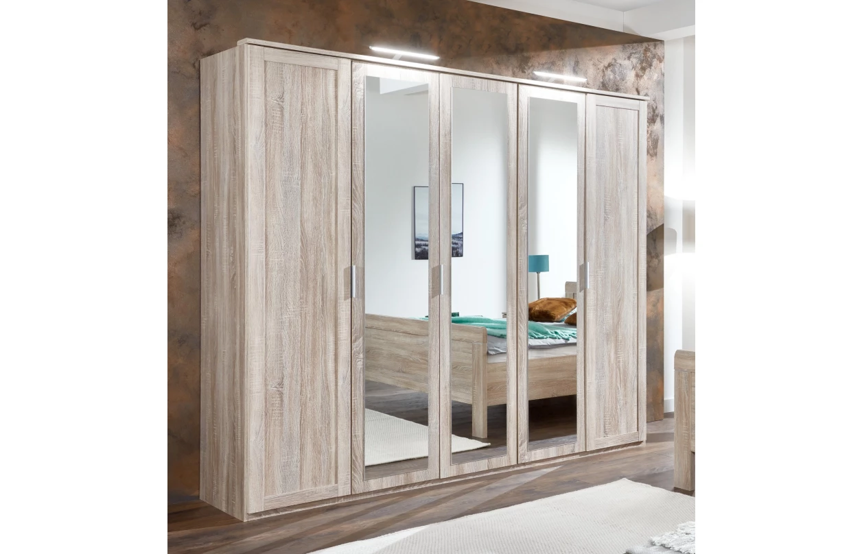 Postel Nadja 90x200 cm, dub artisan 17