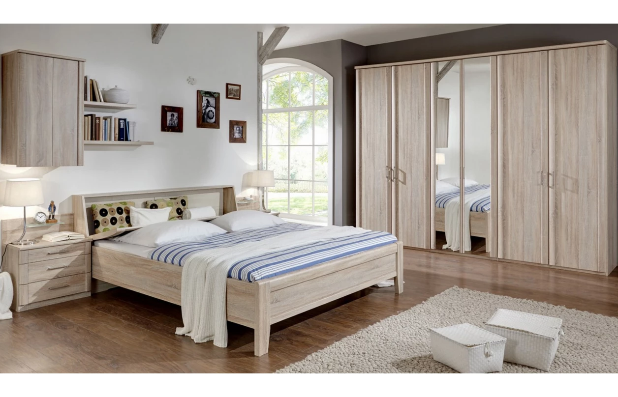 Set 4 ks bodové osvětlení pro horní lištu skříňového přemostění Luxor