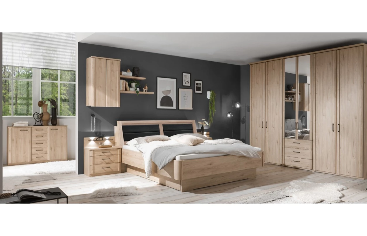 Set 4 ks bodové osvětlení pro horní lištu skříňového přemostění Luxor