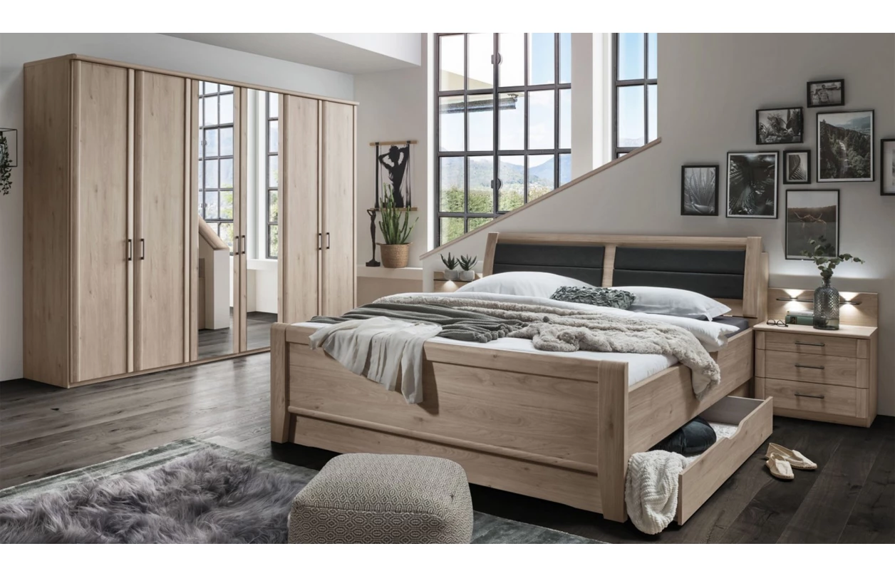 Set 4 ks bodové osvětlení pro horní lištu skříňového přemostění Luxor