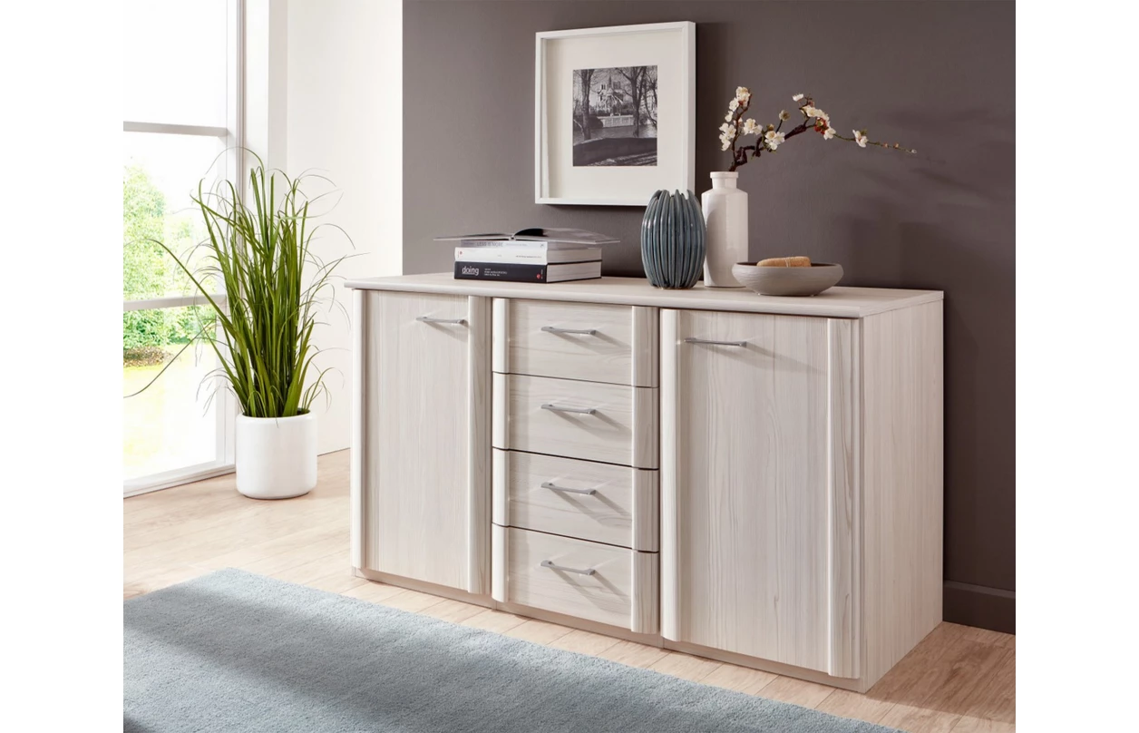 Set 4 ks bodové osvětlení pro horní lištu skříňového přemostění Luxor