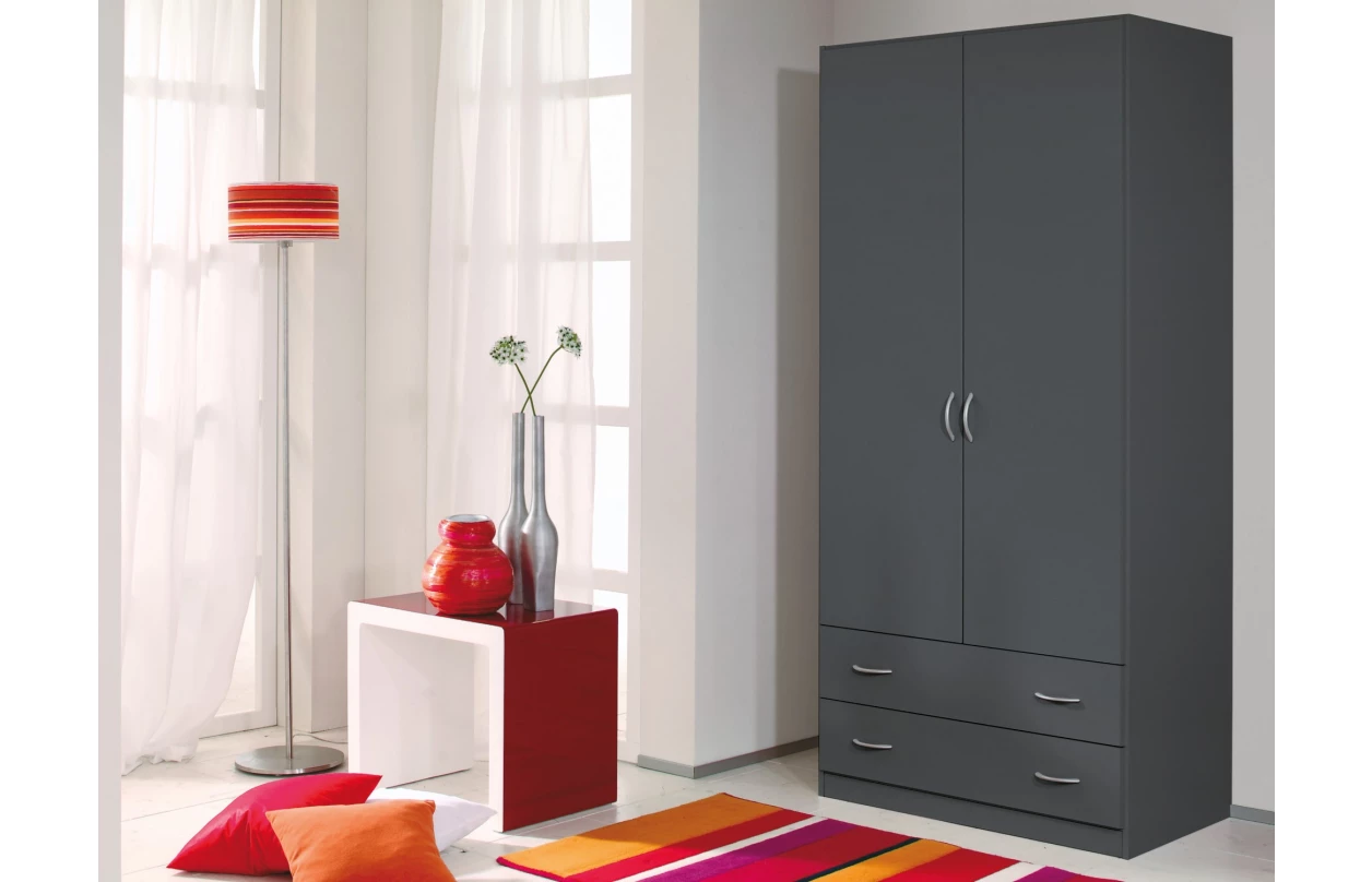 Skříňový nástavec Case, 136 cm, bílý