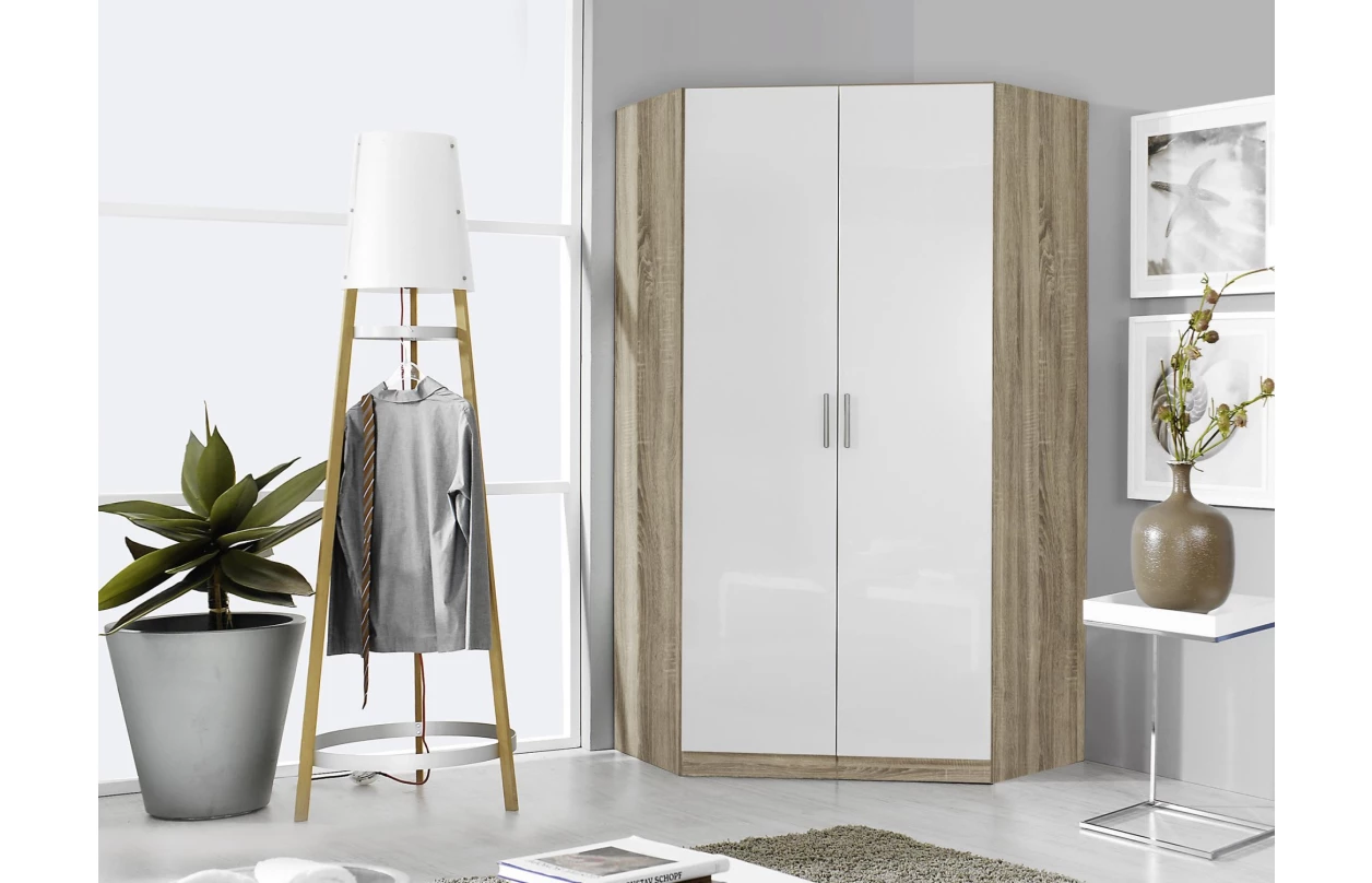 Šatní skříň Celle AN925-3301, bílá