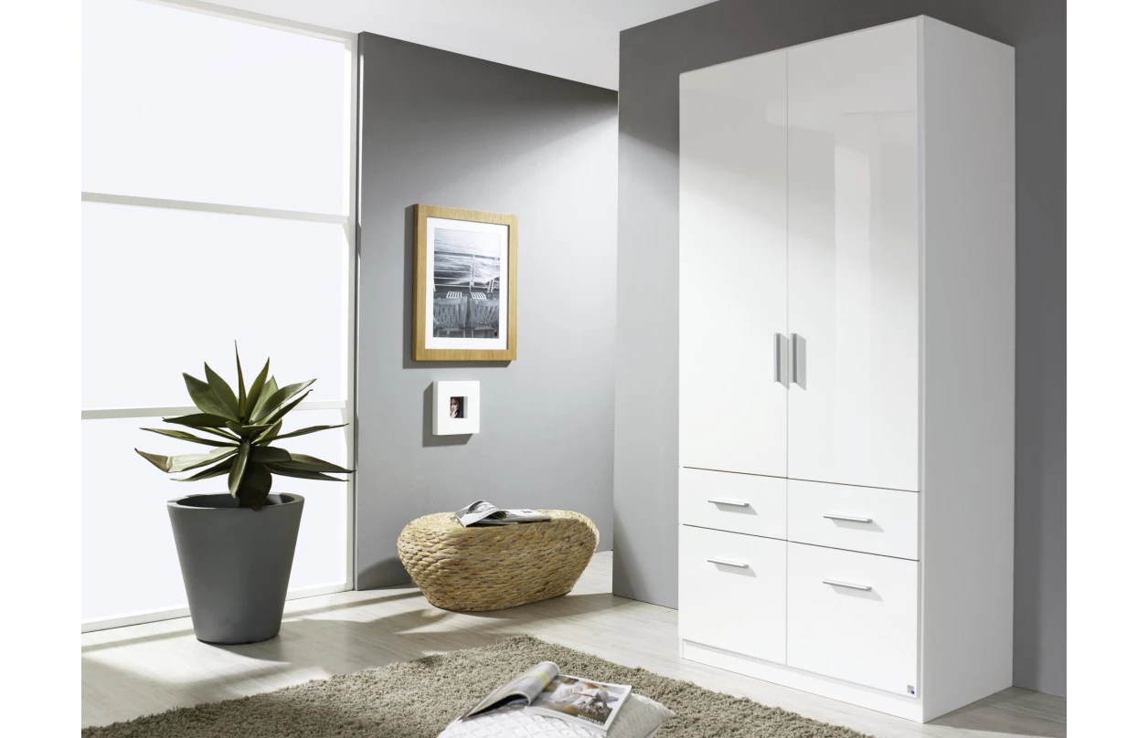 Šatní skříň Celle AN925-3301, bílá