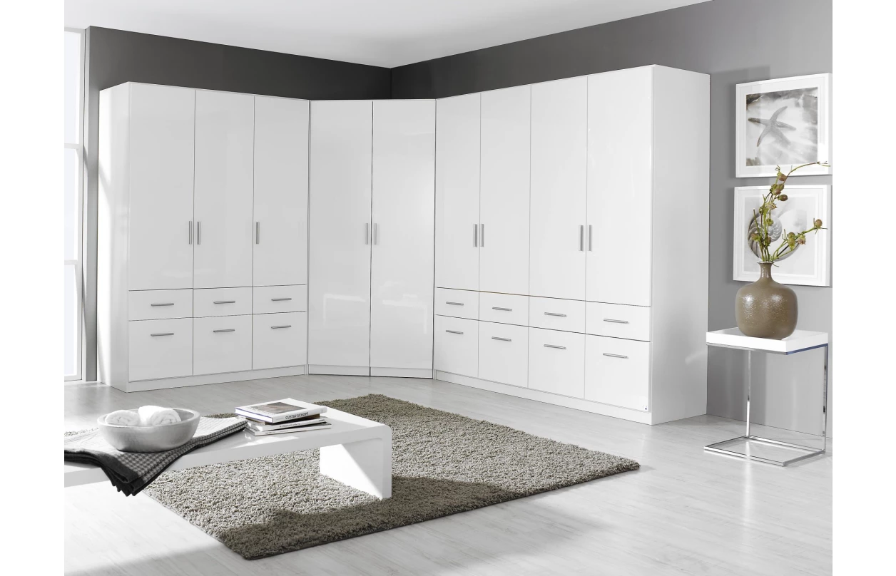 Šatní skříň Celle AN925-3301, bílá