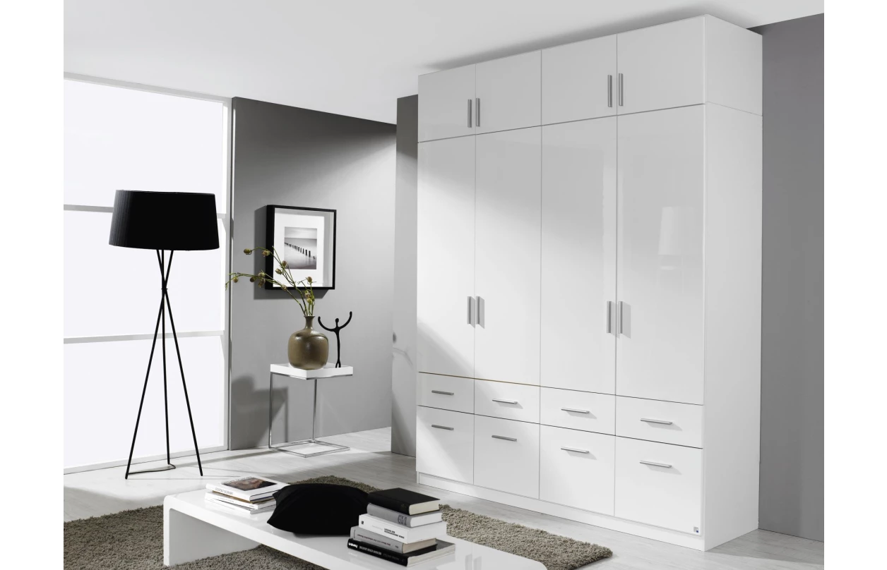 Šatní skříň Celle AN925-3301, bílá