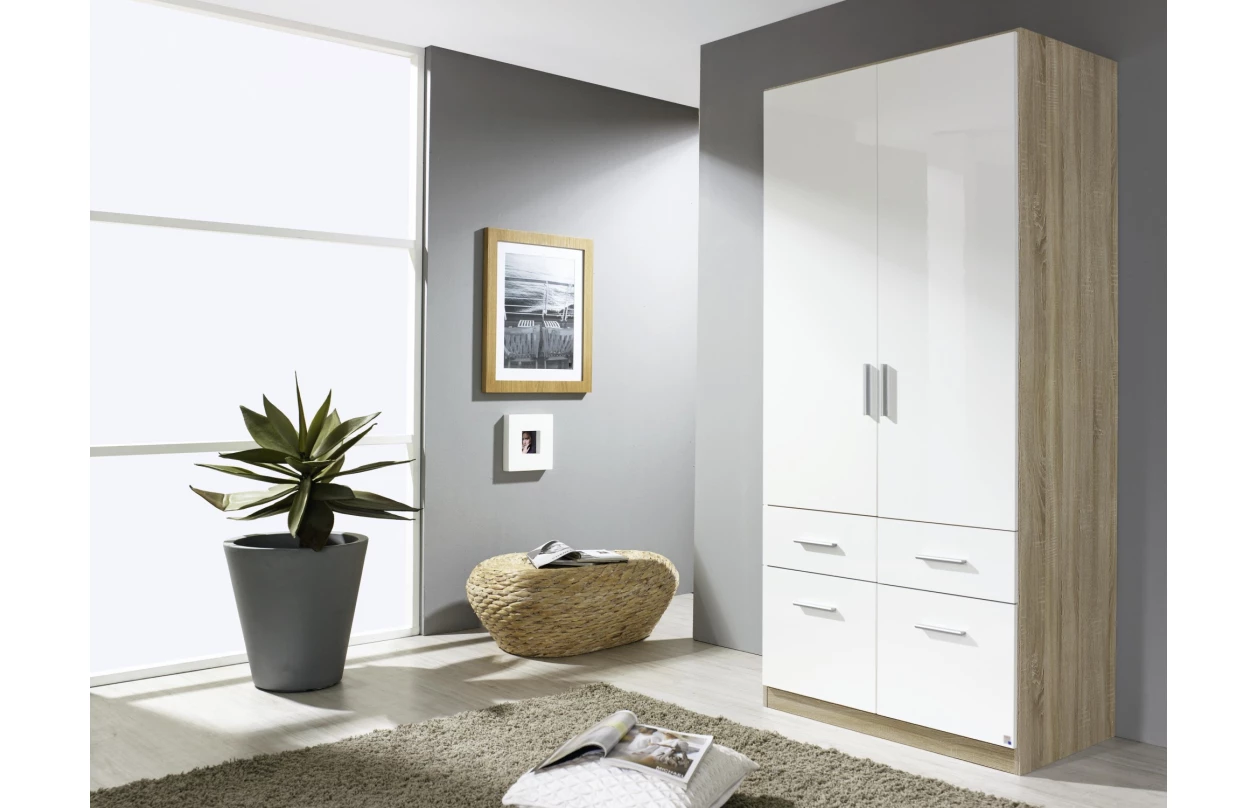 Nástavec na skříň Celle AN925-3301, bílý