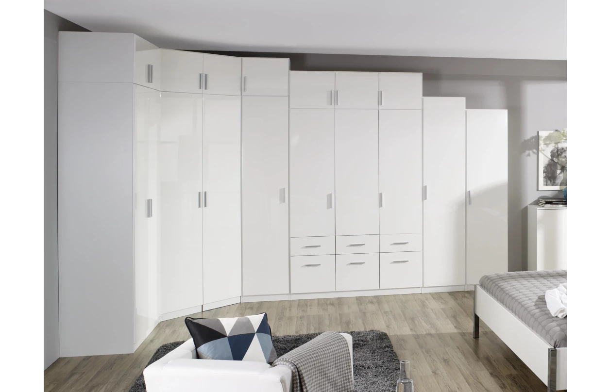 Nástavec na skříň Celle AN925-3301, bílý