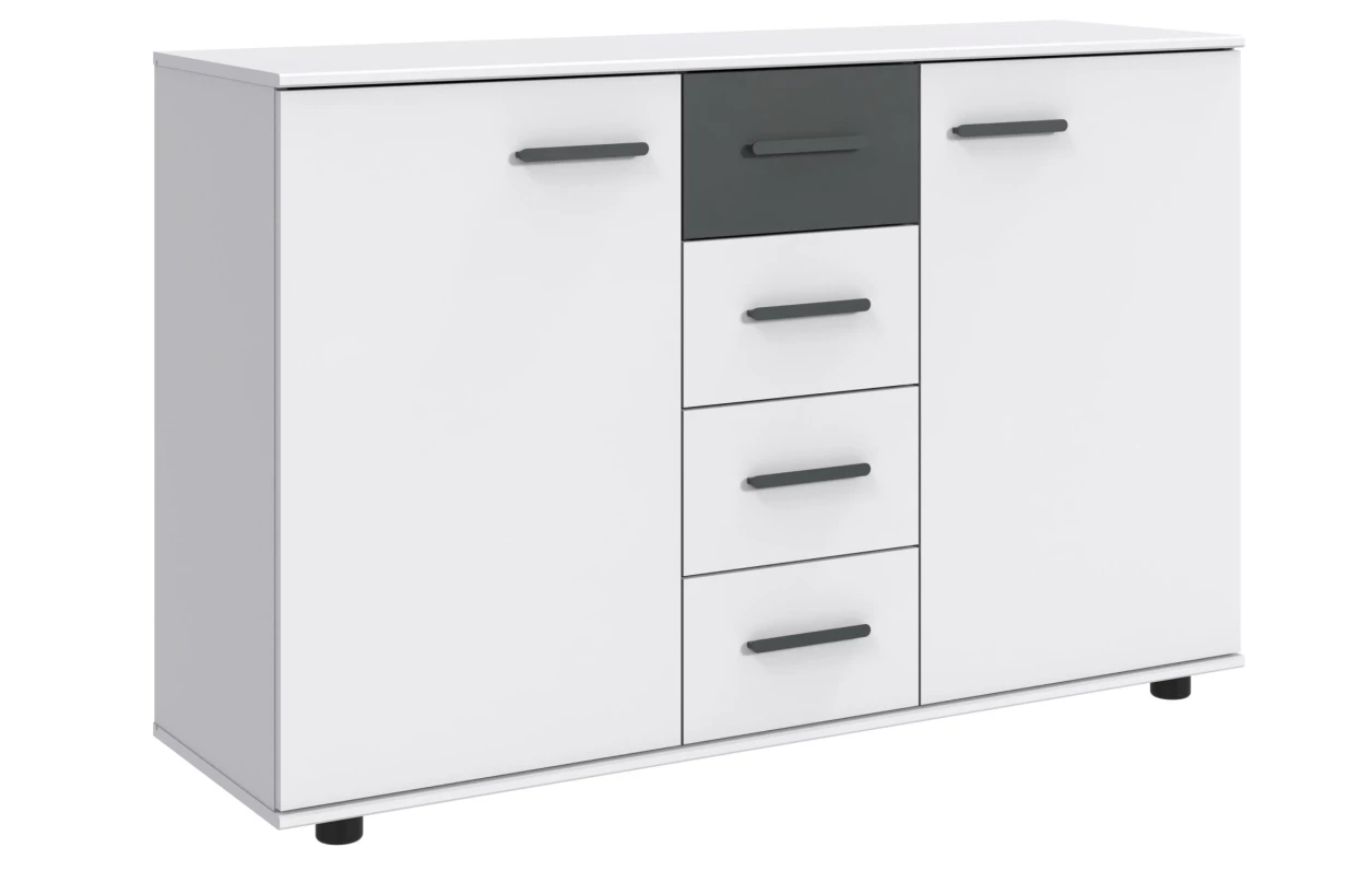 Šatní skříň se zásuvkami Digit, 225 cm, béžová kašmír/dub artisan 87