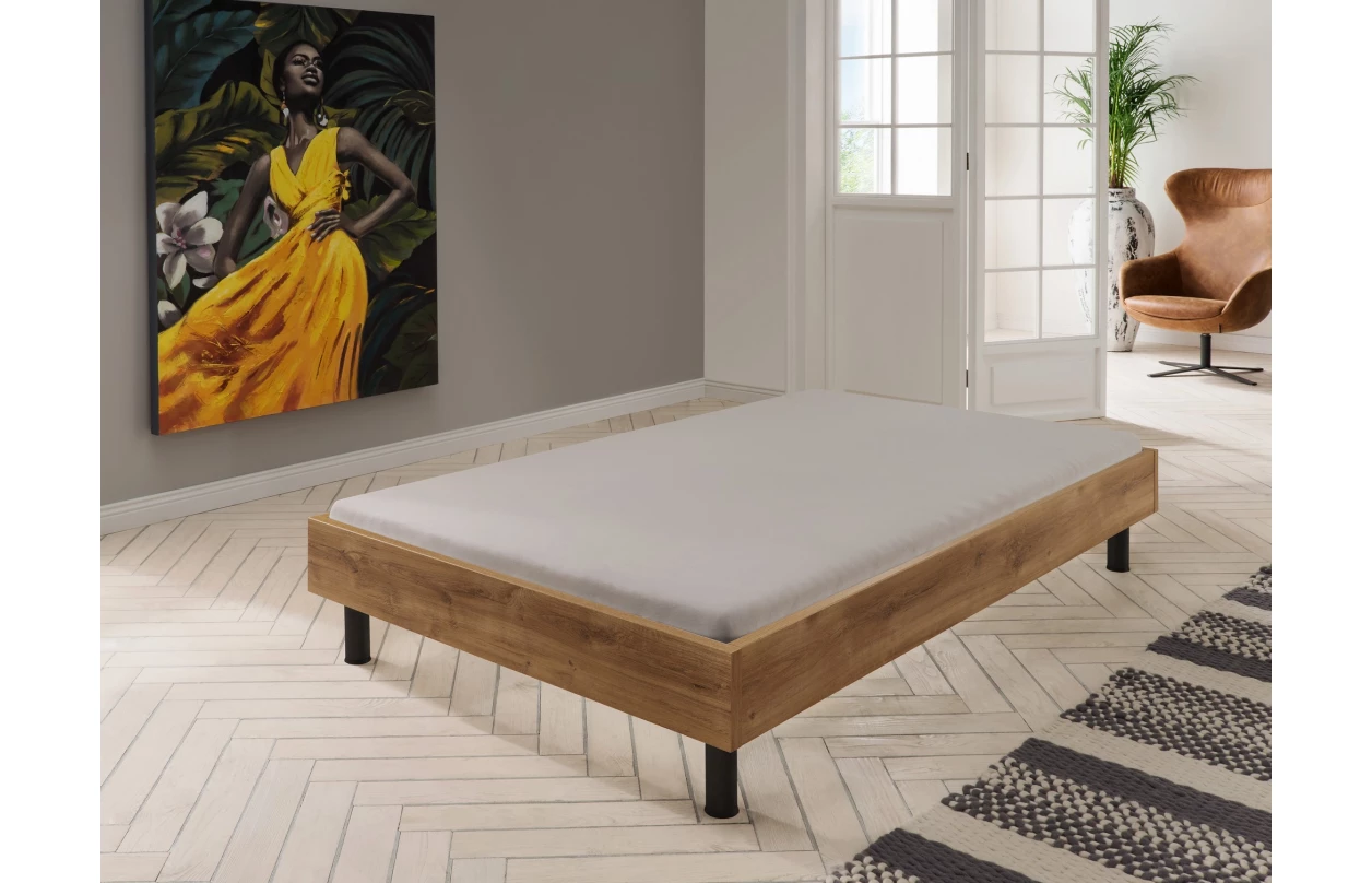 Skříňka s 5 zásuvkami Easy Plus, 49 cm, dub sonoma/zrcadlo