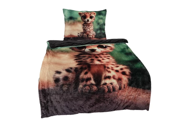 Dětské povlečení Cashmere Touch, motiv leopard