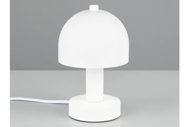 Stolní lampa Glenn, bílá