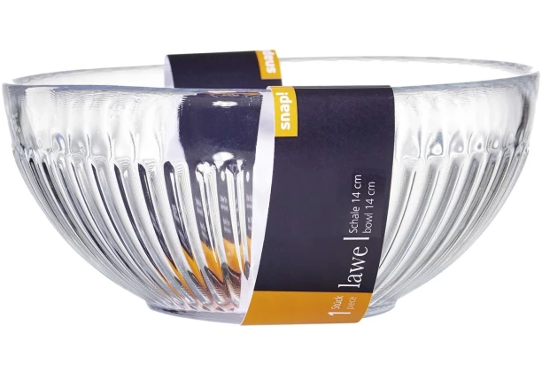 Skleněná miska Lawe, 14 cm