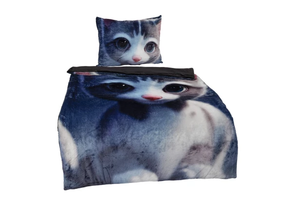 Dětské povlečení Cashmere Touch, motiv kotě