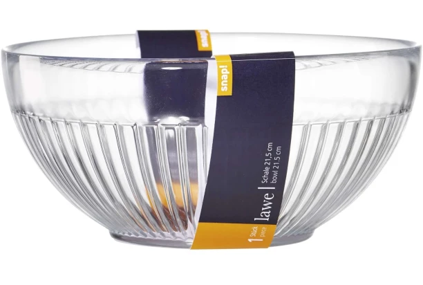 Skleněná mísa Lawe, 21,5 cm