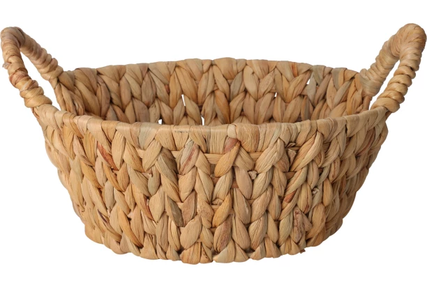 Pletený úložný košík 26x11 cm, vodní hyacint