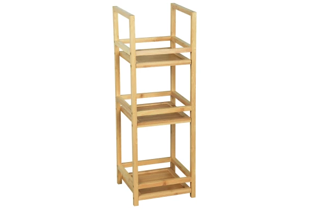 Regál se 3 přihrádkami Tadeas, bambus