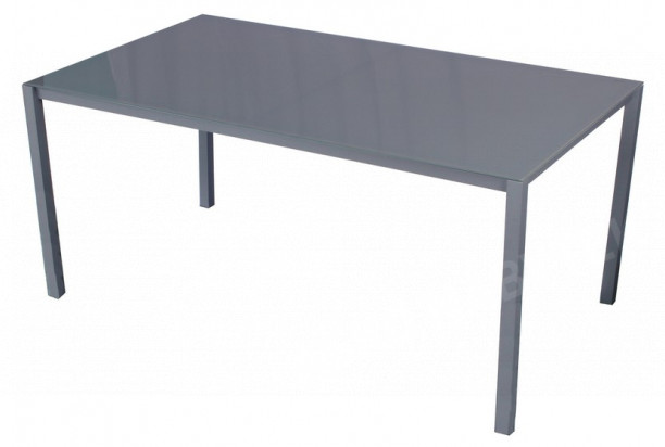 Zahradní stůl Tobago 160x90 cm, šedý