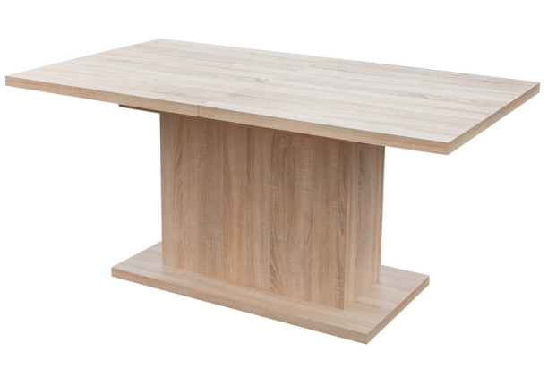 Jídelní stůl Paulo 160x90 cm, dub sonoma, rozkládací
