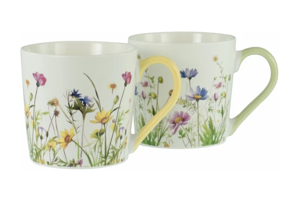 Hrnek 350 ml, květinový