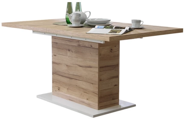Jídelní stůl Cartago, 160x90 cm, rozkládací
