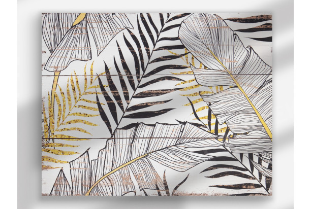 Obraz na plátně Exotické tropické listy, 40x50 cm
