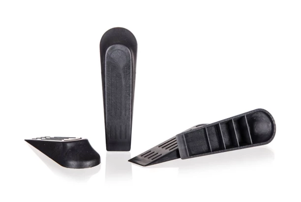 Sada dveřních zarážek 4 ks, černé