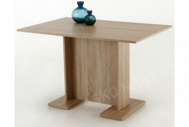 Jídelní stůl Ines 108x68 cm, dub sonoma
