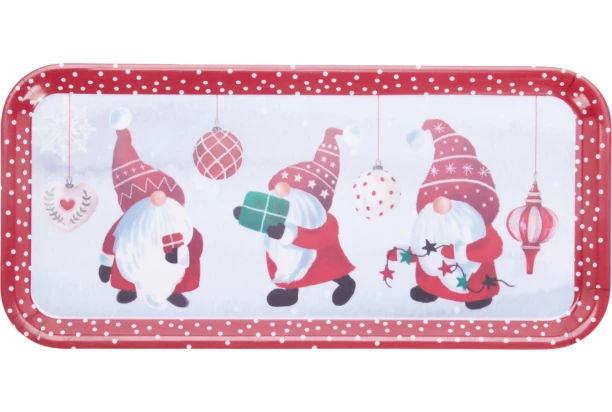 Servírovací tác Vánoční skřítci