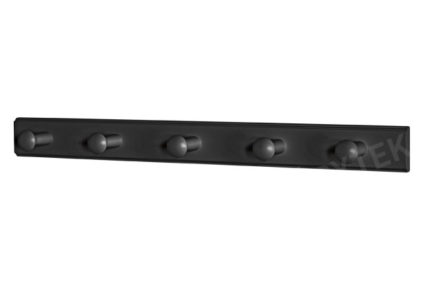 Nástěnný věšák Figaro 60 cm, černý