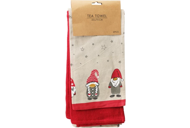 Vánoční utěrka 45x70 cm, trpaslíci