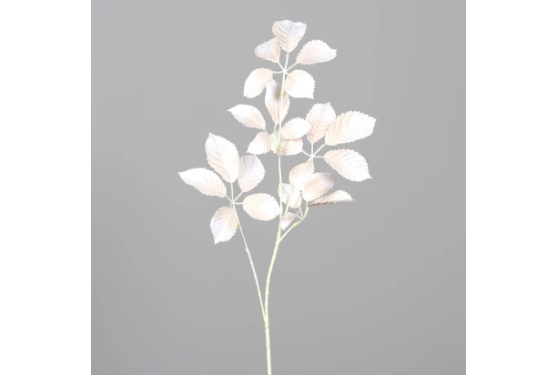 Vánoční větev 74 cm, bílá