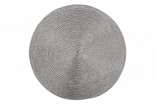 Prostírání Bast Metallic, 35 cm, stříbrná